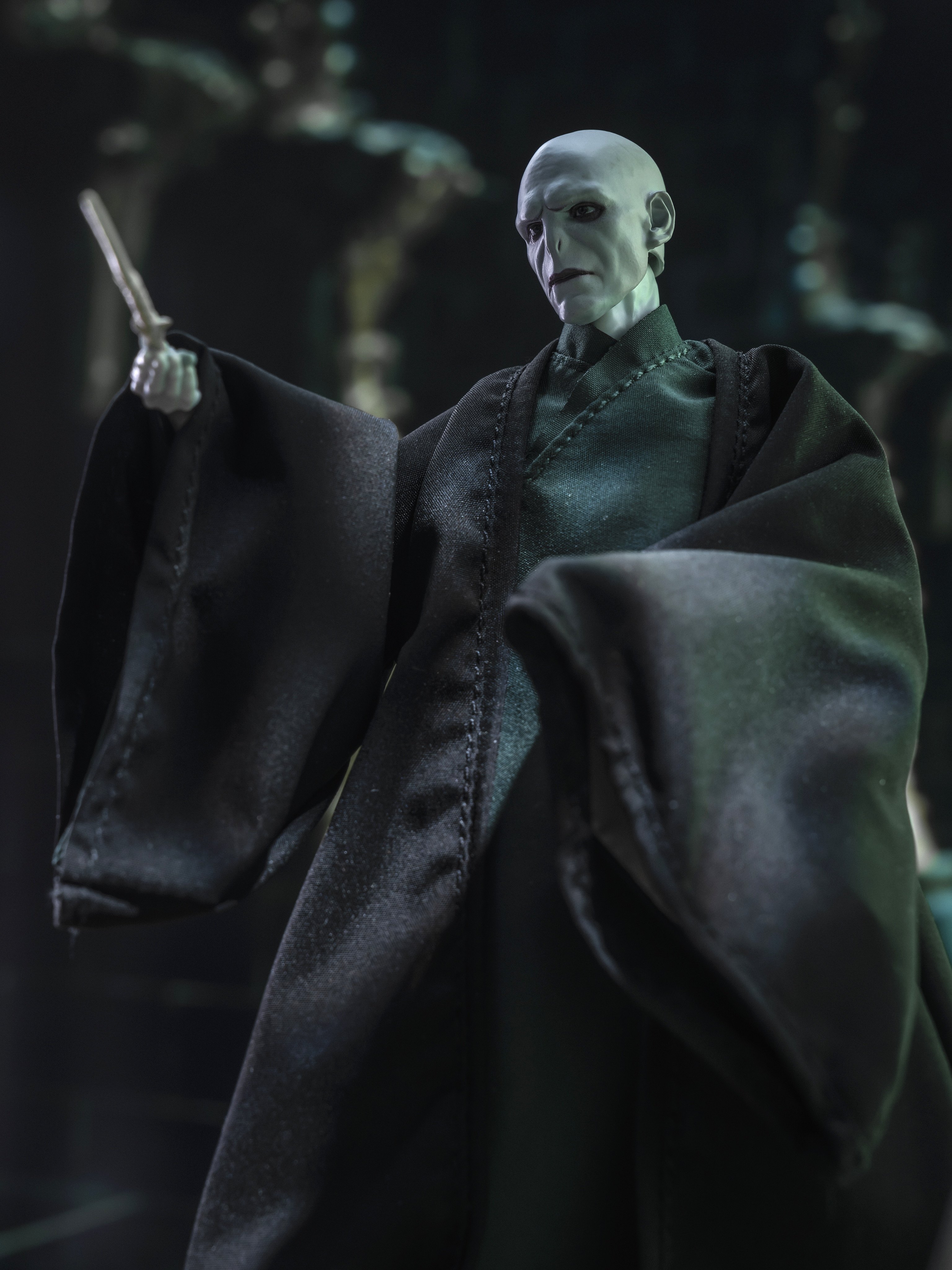 🧙♂️穿上它,变身魔法师!Harry Potter伏地魔法师袍黑色/墨绿色布衣长袍-手办-淘宝好物网