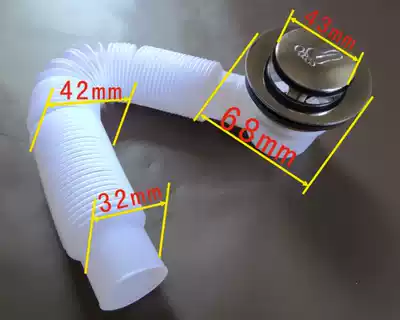 Bath drain fittings acrylic baby swimming pool single side pool bath bath tub soaking tub water sink 1 set