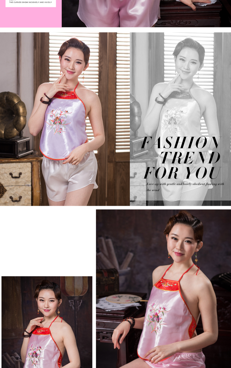 Tạp dề túi nữ phù hợp với người lớn đồ lót gợi cảm dành cho người lớn đồ lót gợi cảm thế hệ cổ điển bộ ngủ mùa đông