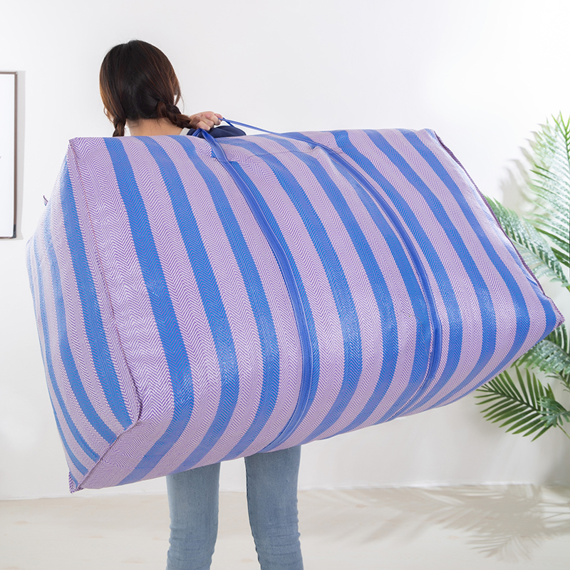 Moving Packing Bag, Thickened Woven Luggage Bag, Large Capacity Quilt and Clothing Storage Bag, Student Mailing Package Bag