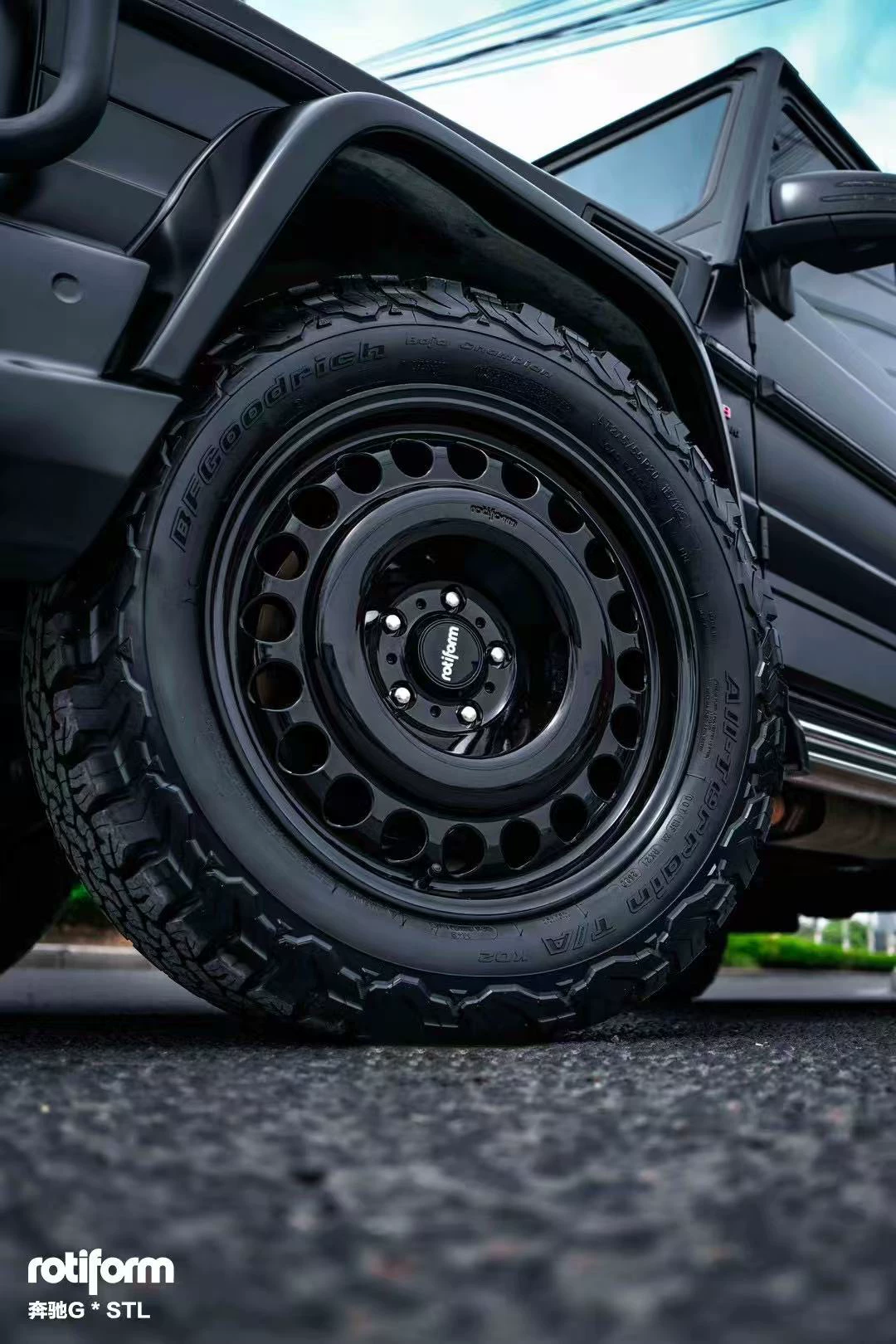 Genuine 20-дюймовые внедорожные колеса ROTIFORM, подходят для Mercedes-G500, Land Rover Defender, Equation Leopard и т. д.