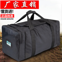 Manufacturer direct black left behind to be bagged after bagging front shipping bag New waterproof handbag Ctrip running outdoors