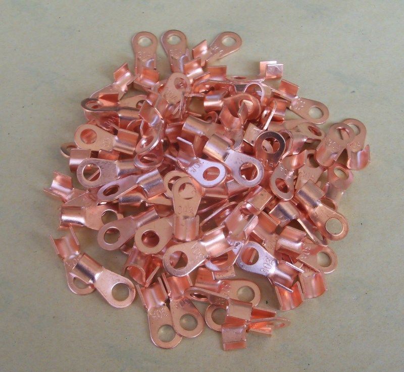 Locomotive Battery Cell Electric Car Battery Ear Motor Wire Battery Joint 30A20A Copper Joint Hardware Head