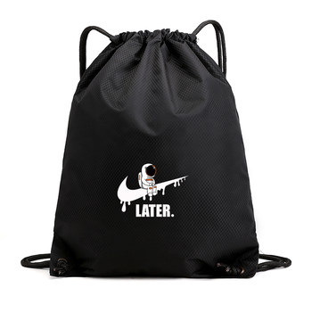 Customized student basketball bag storage bag volleyball football bag sneaker bag basketball bag training football drawstring backpack