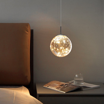 Bedside Chandelier Model Room Light Luxury Crystal Tv Background Wall Bar Counter Front Desk Bedroom Atmosphere Design Small Chandelier