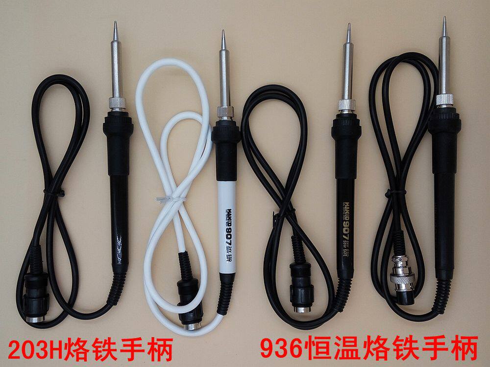 936 soldering iron handle QUICK907 936A 936B 969 white light thermostatic soldering iron l soldering iron core