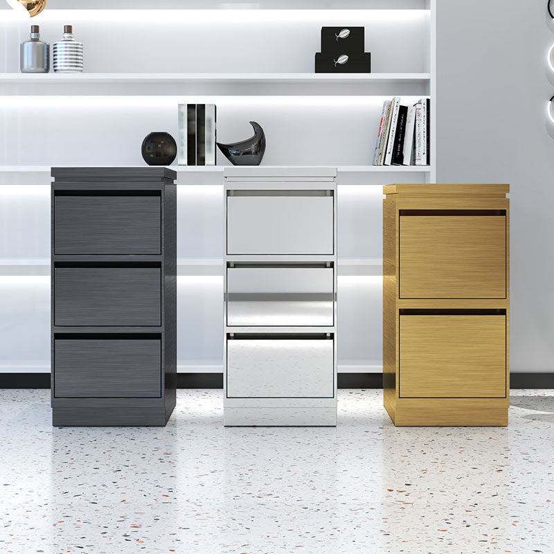 Barber Shop Tool Cabinet Hairdresser Stainless Steel Tool Cart Drawer Type Cutter Mirror Table Small Cabinet Hair Salon Exclusive