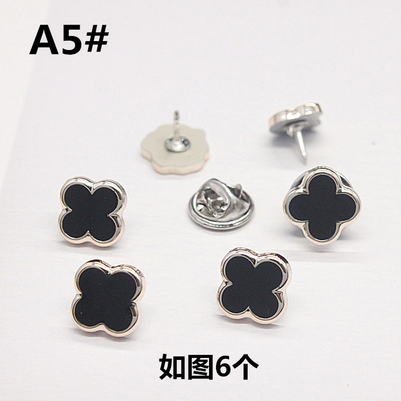 Thời trang thực tế các hoạt động nút khóa chống mất tích phim hoạt hình trâm nhỏ cardigan pin phụ kiện bib trượt non-slip khóa khuy măng sét cài áo đẹp