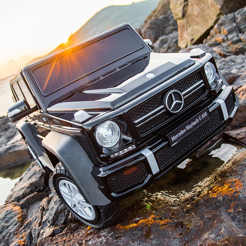 Mercedes big g children's electric car can sit four-wheeled remote control toy car men and women children baby car pneumatic tires