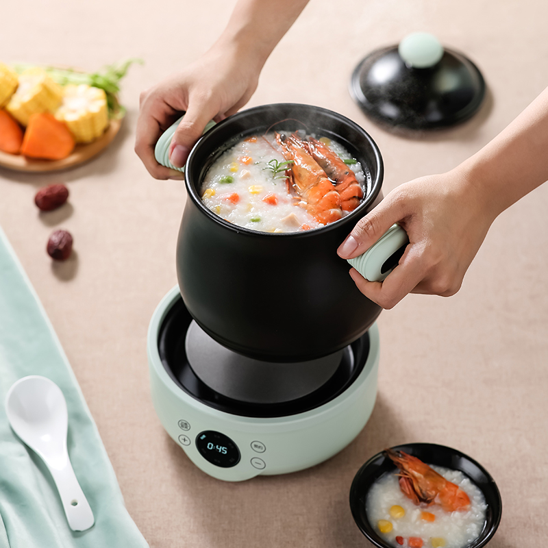Electric casserole saucepan soup fully automatic health preserving pot Home Multi-functional frying pan Boiling Porridge Theorizer Saucepan small 2 people