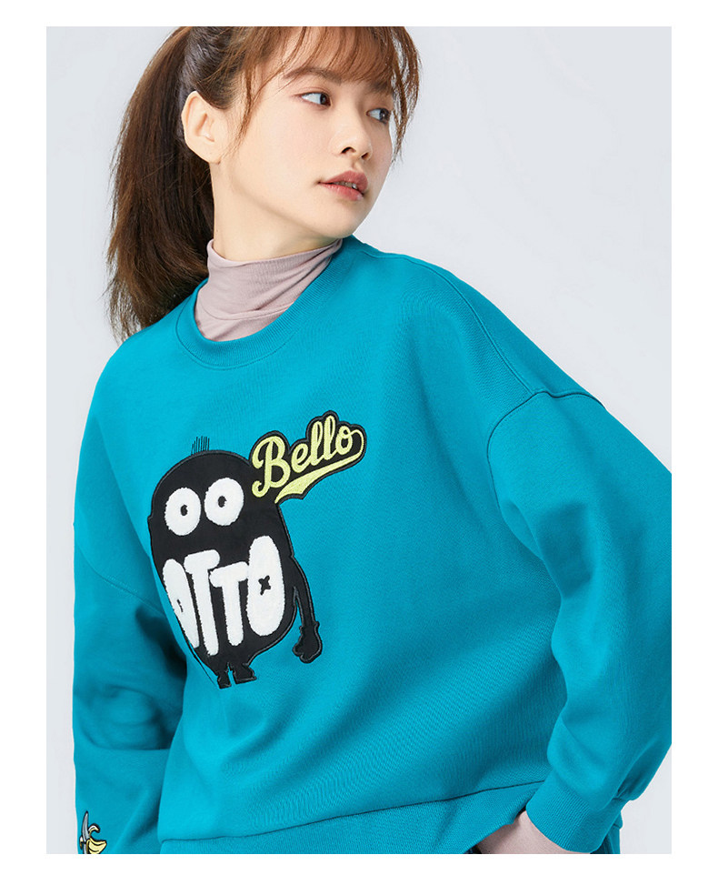 361度 24年秋季 男女款运动卫衣合集 双重优惠折后￥49包邮 圆领、连帽多款多色可选