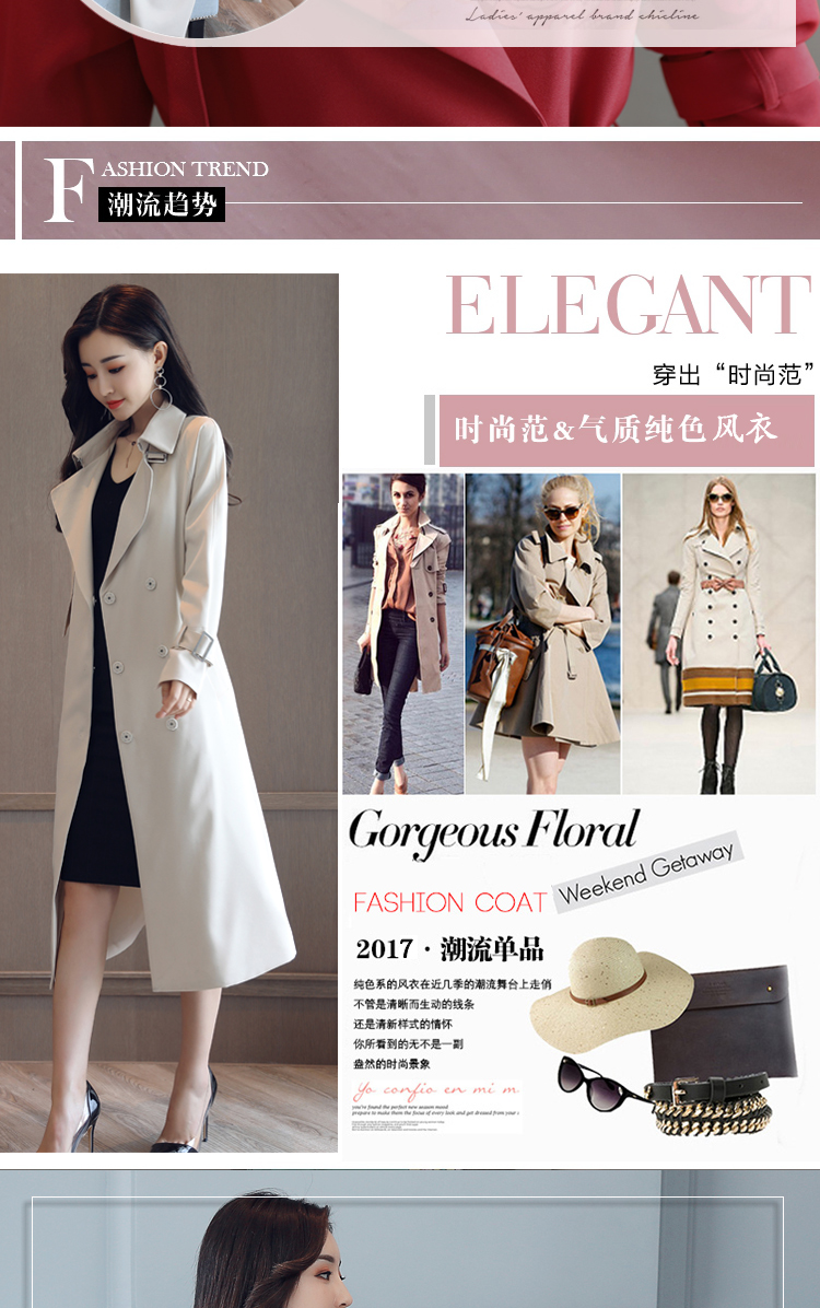 Trench pour femme en Polyester - Ref 3227878 Image 8