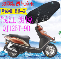 Applicable to pedal motorcycle Qianjiang Langyue QJ125T-9B cushion sleeve thickened 3D mesh sunscreen seat cover