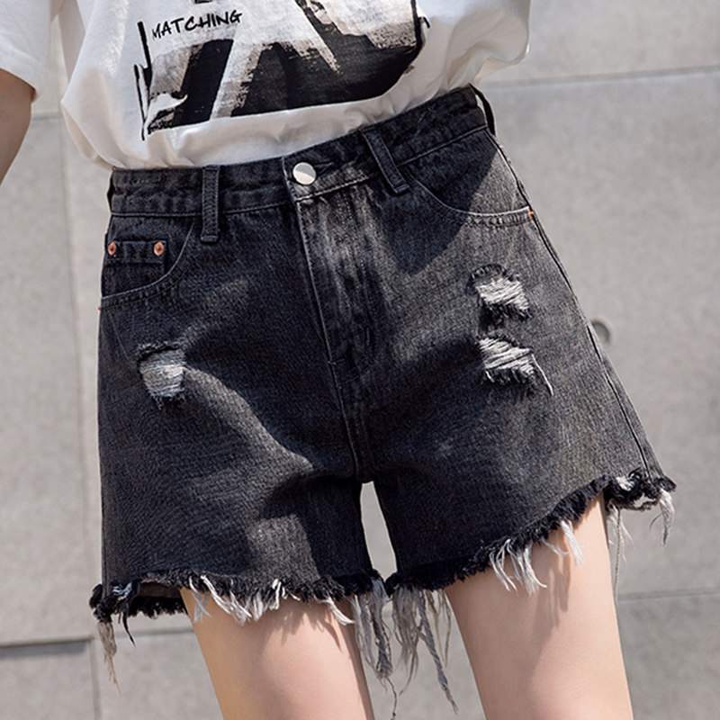 Hong Kong's big size women's dress in summer clothing jeans 2022 Wembleweight and sister to be thin and the ocean pie wears a hitch wave