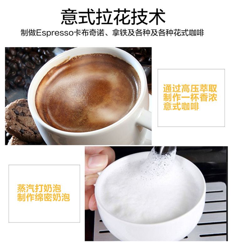 Máy pha cà phê Eupa / Tsann Kuen TSK-1163A máy pha cà phê hơi nước bán tự động áp suất cao - Máy pha cà phê hướng dẫn sử dụng máy pha cà phê