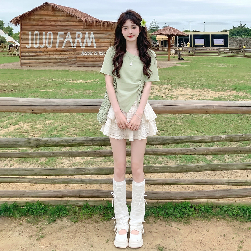 Forest-Style Outfits, Particularly Beautiful Green Dresses for Petite Women, Perfect for Summer Beach Photoshoots, Tingdai Dresses