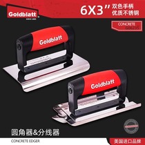 American Goldblatt stainless steel fillet splitter concrete cement scraper trowel tool special scraper