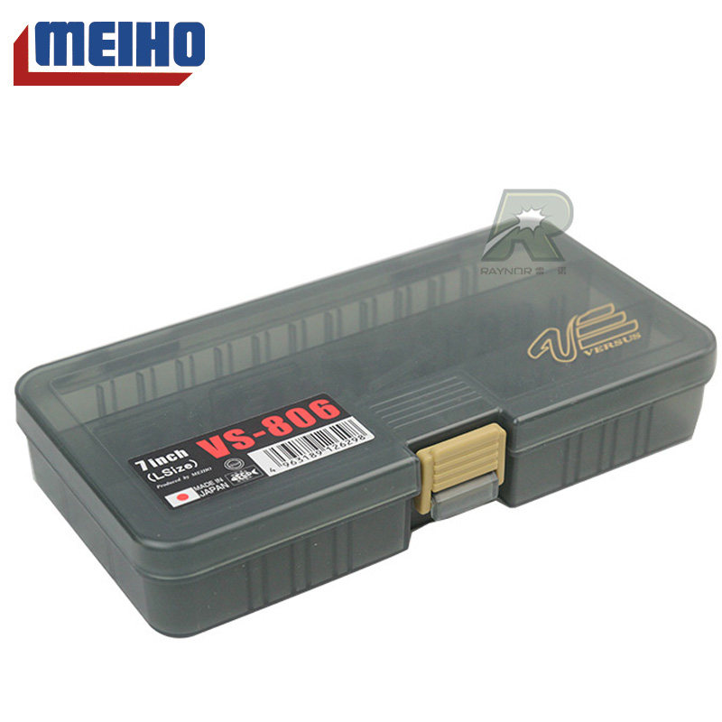 Japan imports MEIHO slingshot flat leather gluten group small accessories box plastic storage box storage box hardware storage box