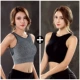Đồ lót thể thao nữ kiểu vest chống sốc tập hợp phòng tập yoga áo ngực đẹp trở lại rập khuôn chống áo ngực tập thể dục