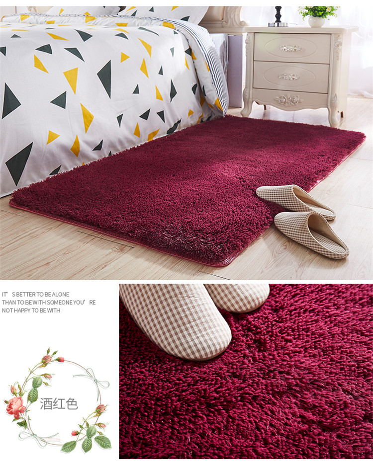 Nordic phòng ngủ cửa hàng thảm cho giường ngủ dễ thương nhà dày pad thảm sang trọng có thể được tùy chỉnh để chụp ảnh nhỏ - Thảm thảm vintage