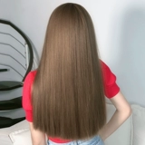 Модная сетка для волос, пряди волос изготовленные из настоящих волос, челка, шлем для парика, прямые волосы, популярно в интернете