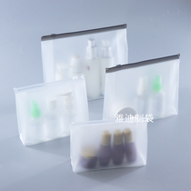 Transparent Cashier Bag Travel Wash Bag Frosted Makeup Bag Portable Anti-Water Bath Pocket Small Number Wash Bag Manufacturer Direct
