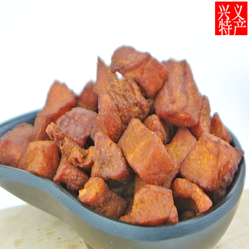 Guizhou specialty Xingyi Chenjia crispy lard slag special snack snack pork belly soft whistle pork slag