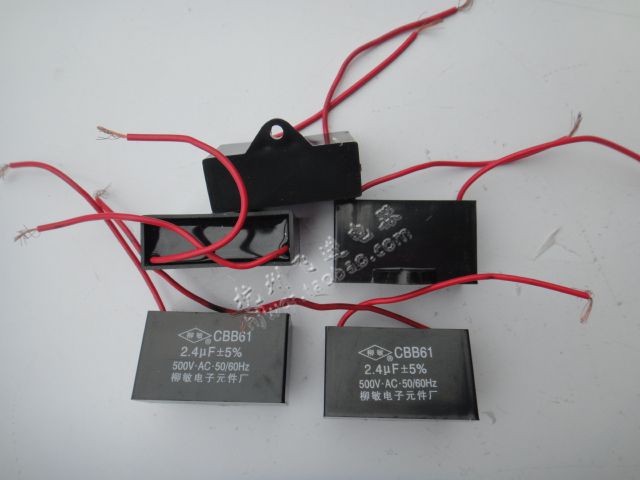 Liu Min capacitor CBB61-1 5uf 2 5 3 3 5 4 5 10UF 500V electric fan start capacitor