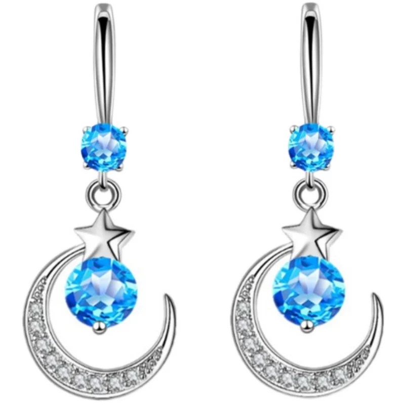Hypoallergenic earrings, silver 925 sample, 2021 collection