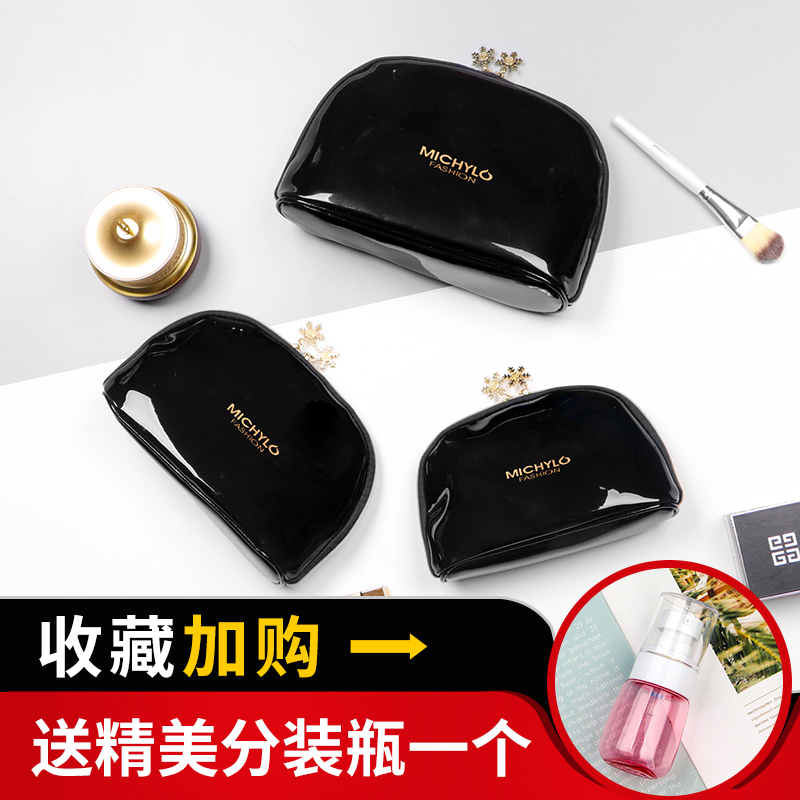 2022 new super hot cosmetic bag net red ins large-capacity cosmetic women's bag portable storage simple and cute