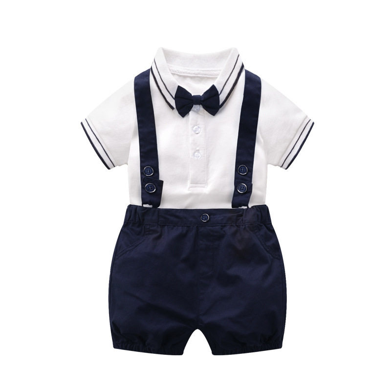 infant navy suit