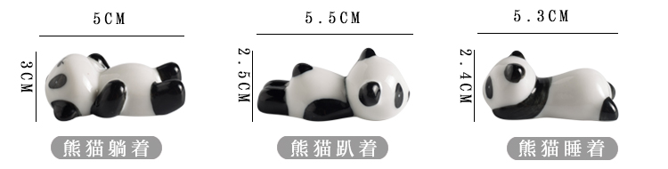 Bộ đồ ăn kiểu Nhật giá đũa sáng tạo đũa gia đình kéo đũa gốm gối gối giá đỡ mèo dễ thương vuốt đũa - Đồ ăn tối khay đựng thức ăn