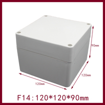 120*120*90mm ABS waterproof junction box F14 outdoor sealed shell Engineering plastic electrical box