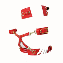 Thigh ring sexy handcuffs bondage sexy belt tied hands and feet sex toys dog slave sm male slave female slave utensils