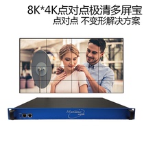 16K*8K point-to-point multi-screen treasure big desktop big data screen TV projection screen fusion splicing processor