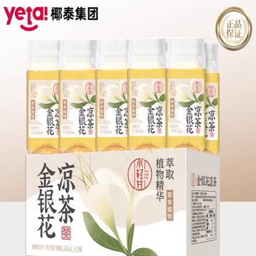【椰泰】轻上金银花凉茶10瓶*245ml