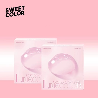 SweetColor日抛透明片6片维生素B12小粉片