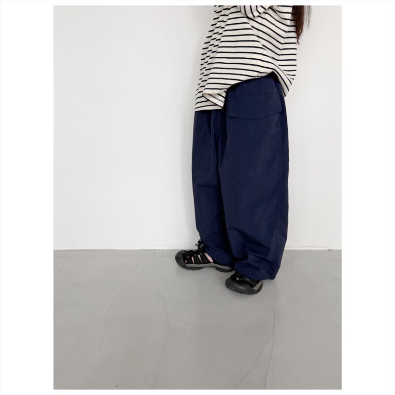 Miniwhy Parent-Child Clothing | Custom-Dyed Prussian Blue Outdoor Wear-Resistant Multi-Pocket Hiking Sports Pants 26 Autumn Miniwhy Parent-Child Clothing | Custom-Dyed Prussian Blue Outdoor Wear-Resistant Multi-Pocket Hiking Sports Pants 26 Autumn