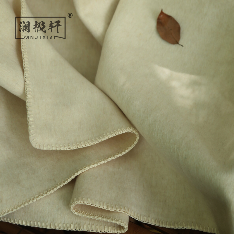 "Lanjiexuan" Pure Wool Blanket 100% Wool Office Nap Blanket Travel Outdoor Blanket Sofa Blanket Aviation Blanket "Lanjiexuan" Pure Wool Blanket 100% Wool Office Nap Blanket Travel Outdoor Blanket Sofa Blanket Aviation Blanket