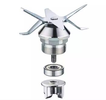 Huazhimei Fx-A8-2.5L Fiber Jiale Freshly Ground Soybean Milk Maker Knife Blade Broken Wall Cooking Machine Cup Blade Accessories