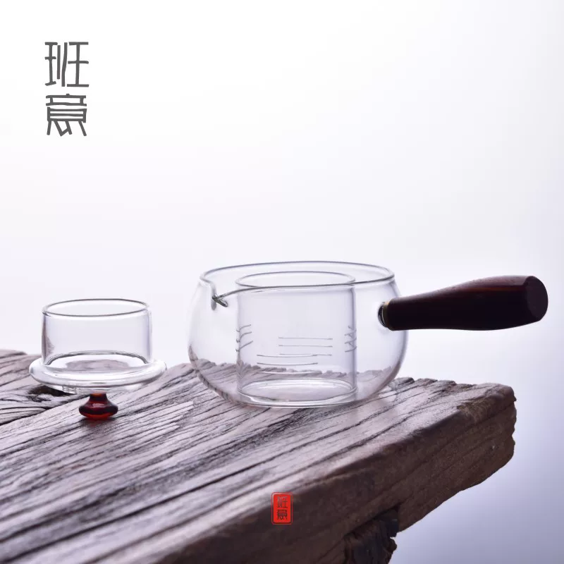 Чай Xiao Qing Gang, чайник из стекла, набор