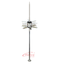 Henlixin PDC6 3 Lightning Rod Support Rod Advance Discharge Lightning Rod Industrial Building Lightning Protection Air Terminal