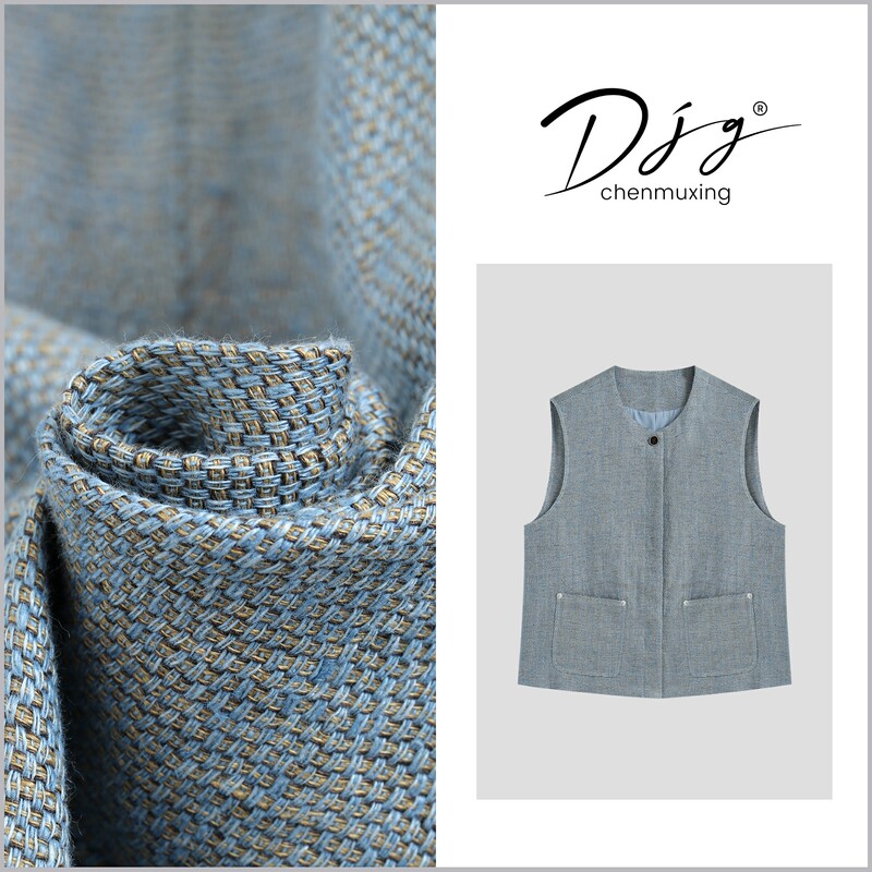 [Heihei Home] Spring New Style Round Neck Single Button Design Versatile Casual Comfortable Sleeveless Vest Jacket