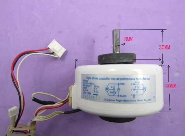 New Midea air conditioning accessories wall-mounted air-conditioning indoor wind wheel motor plastic motor fan motor RPG20D