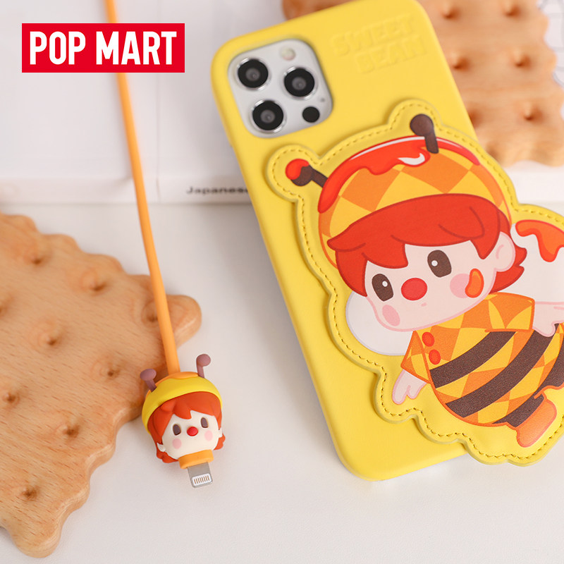 POPMART bubble Mater small sweet bean animal baby type-c Apple Fast filling data line creative blind box