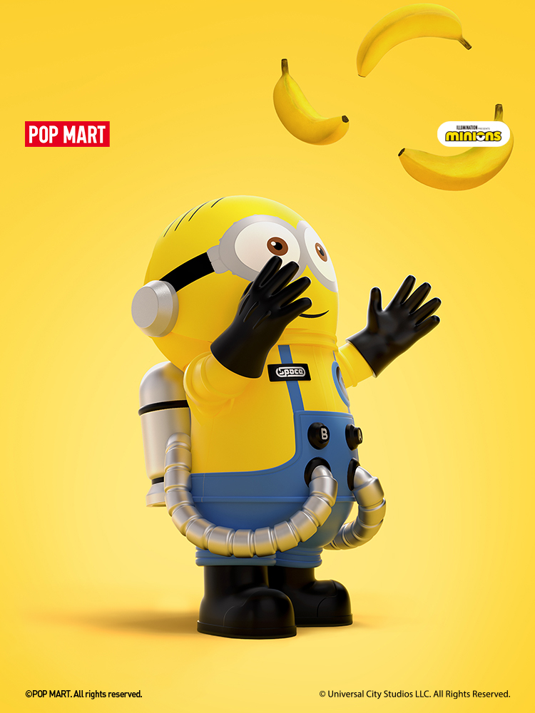 【popmart】 molly 400% フィギュア ミニオン POP MART MEGA Collection SPACE MOLLY 400% Minions