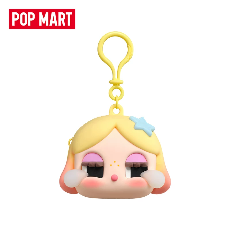 Попмарт POP MART CRYBABY SHINY SHINY серия наушники сумка золотисто-коричневый периферия