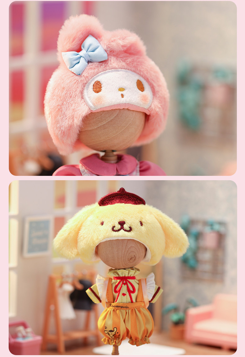 Аниме футболки/шляпы/одежда None POPMART BJD