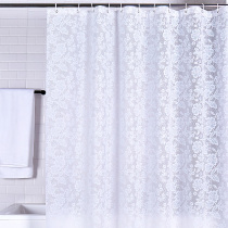 PEVA thickened mildew-proof and moisture-proof waterproof bath shower room curtain partition door curtain toilet curtain hanging curtain