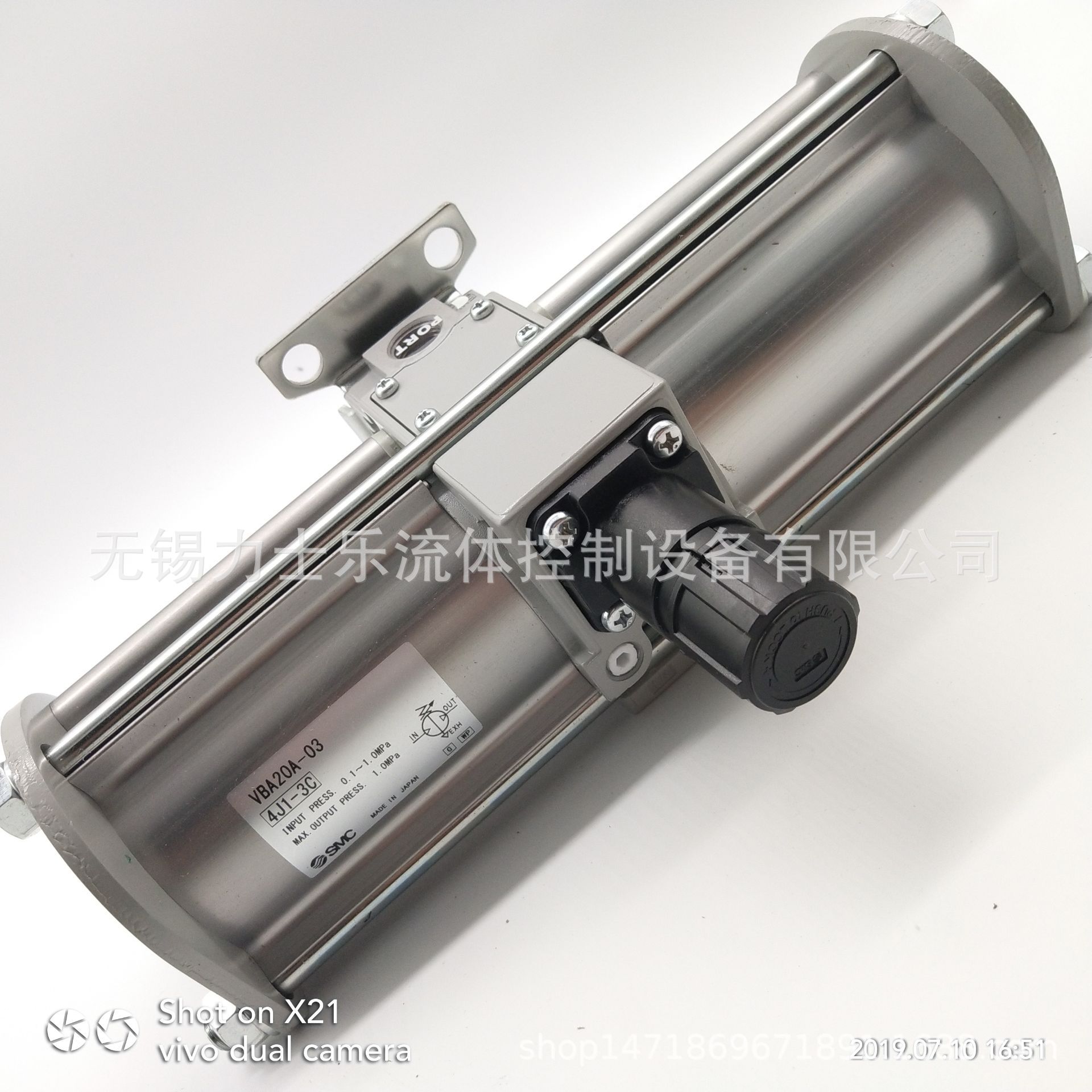 Japan's original SMC pressurized valve VBA20A-F03 VBA20A-F03GN is new